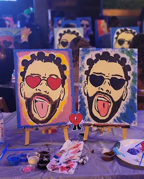 Bad Bunny Sip & Paint @ Vault Nightclub, Vault Nightclub, Modesto, 25 ...