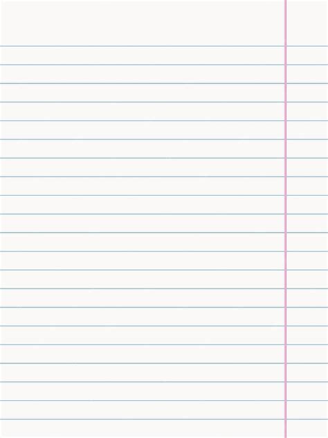 Premium Vector | Notebook Paper template. Lined page realistic vector ...