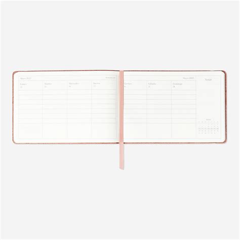 Leather-Bound Weekly Diary - Spanish | Flying Tiger Copenhagen