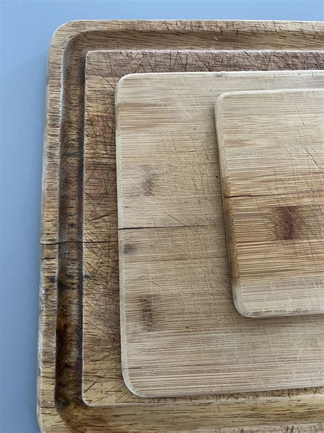 Help!! My husband washed the cutting boards and now they are all ...