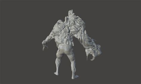 BIRKIN STAGE 2 ULTRA DETAILED STL RESIDENT EVIL 2 RE REMAKE G 3D model 3D printable | CGTrader