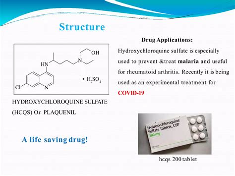 HYDROXYCHLOROQUINE MECHANISMS | PPTX - where is hydroxychloroquine used