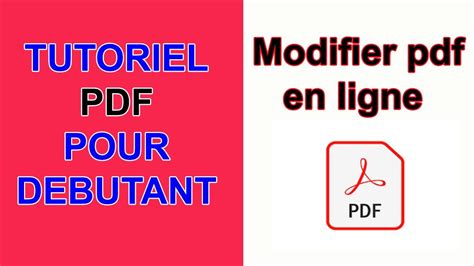 Image result for Comment Modifier Un Document En PDF