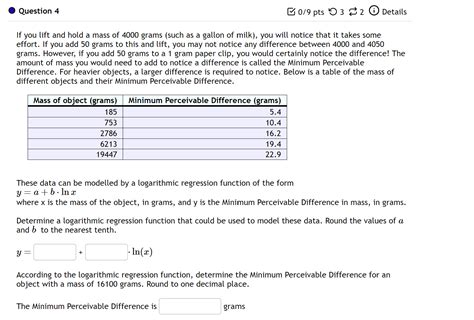 Solved If you lift and hold a mass of 4000 ﻿grams (such as a | Chegg.com