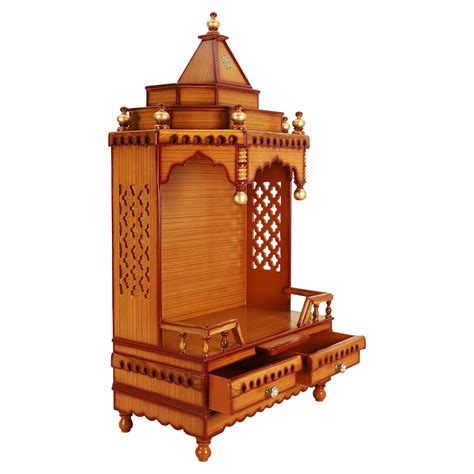 Brahma Sthana Floor Rested Pooja Mandir for Home – DZYN Furnitures