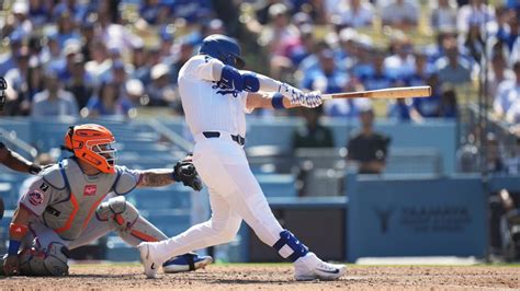 Michael Conforto breaks slump as clutch hit caps Dodgers' rally - ESPN