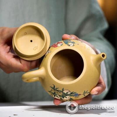 MEI NV XI SHI - Красавица Ши-тцу - чайник из исинской глины 400 мл ...
