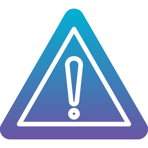 Caution - Free signaling icons