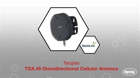 TGX.45 Omnidirectional Cellular Antenna - Taoglas | DigiKey