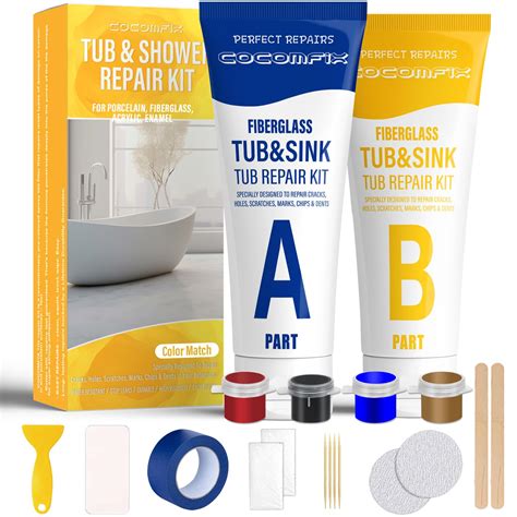 Snapklik.com : Fiberglass Tub Repair Kit