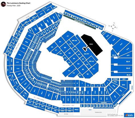 Fenway Park Concert Seating Chart - RateYourSeats.com