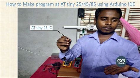 Image result for program.The ATtiny85 with Arduino 1.8.13 2020