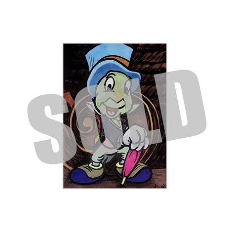 Croc (Peter Pan) - Original Art Sketchcard — Spectral Void Comics & More
