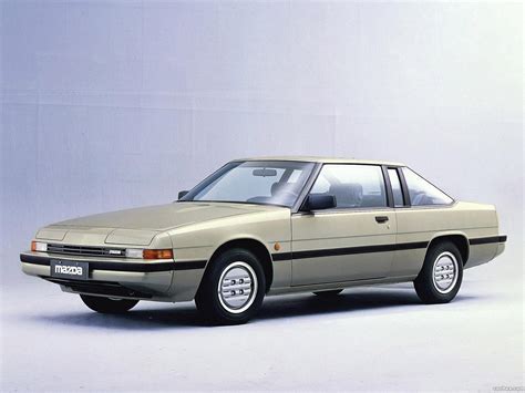 Beige Mazda 929 Coupe (Cosmos) - Japanese Car