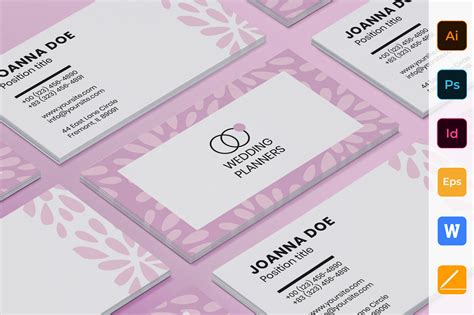 Wedding Planner Business Cards 的图像结果