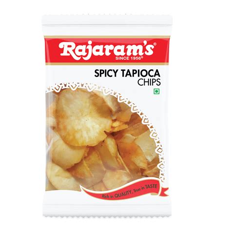 Spicy Tapioca Chips 100g – Rajaram's