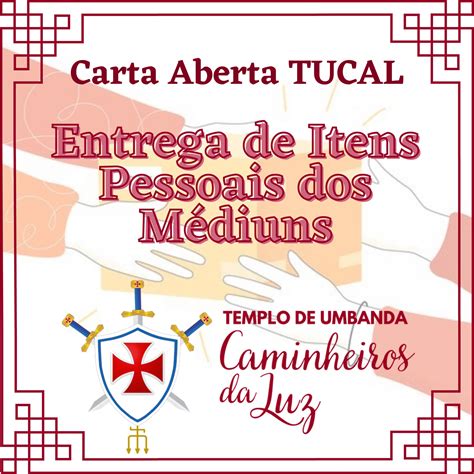 TUCAL - Templo de Umbanda Caminheiros da Luz — Teletype