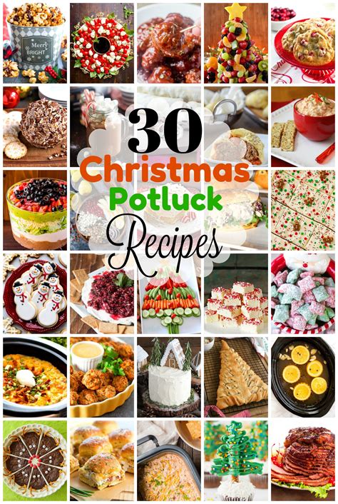 30 Festive Dishes To Take To a Christmas Potluck | Christmas potluck ...