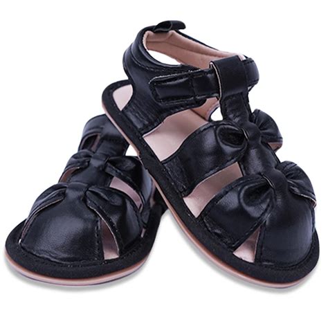 Girls’ Black Sandals – Stylish & Comfy