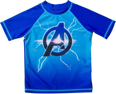 Marvel Buy Avengers Rash Guard Swim Shirt for Kids at Ubuy India