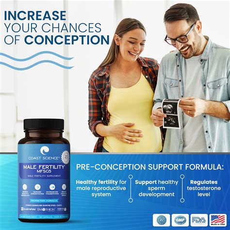 Mua Male Fertility Supplements MFSg5 - CoQ10, Ashwaganda, PQQ - Sperm Health Count and Semen ...