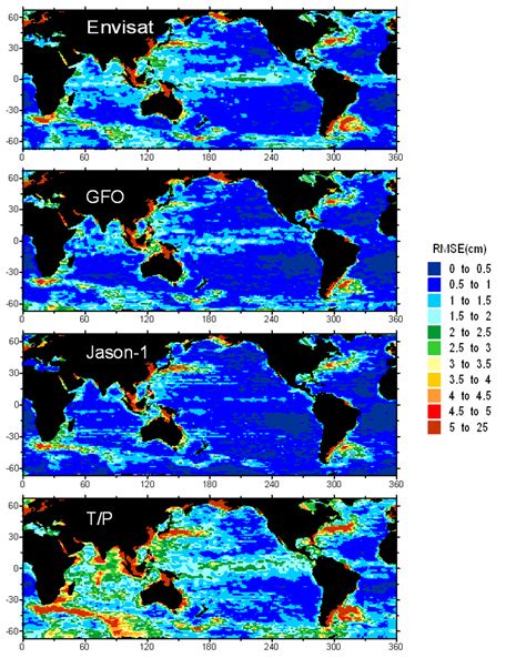 A First Comparison of Simultaneous Sea Level Measurements from Envisat ...