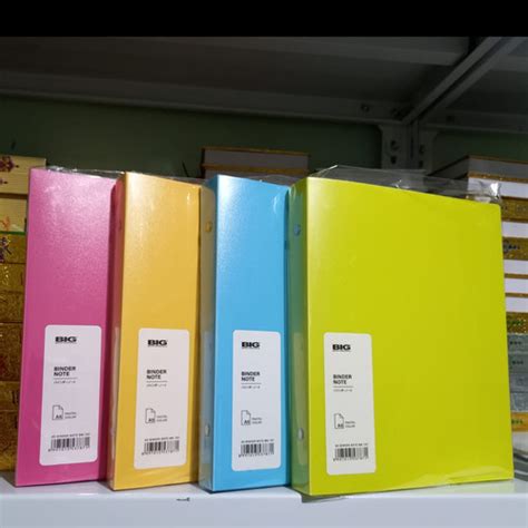Jual Binder A5 cover pastel merk BIG - A5 - Kuning - Kab. Boyolali ...