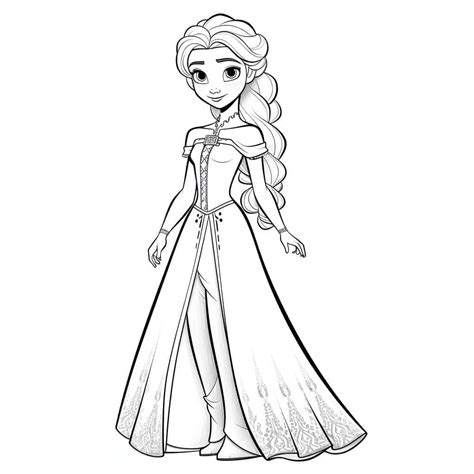 Coloring Pages Frozen Free