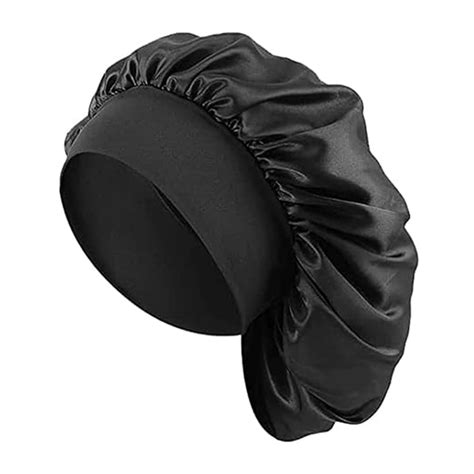 NHCDFA Silk Hair Cap for Sleeping, Silk Bonnet for Hair, High ...