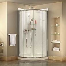 Shower Cubicles For Small Spaces by Dreamline Prime 33 In X 33 In X 76 75 In Corner Framed Shower Cubicles For Small Spaces