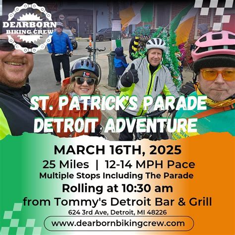 St. Patricks Parade Detroit Adventure , Tommy's Detroit Bar and Grill ...