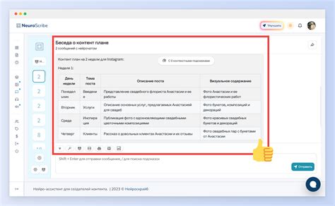 Нейросеть пишет контент план для телеграм канала - Neuroscribe - ИИ ...