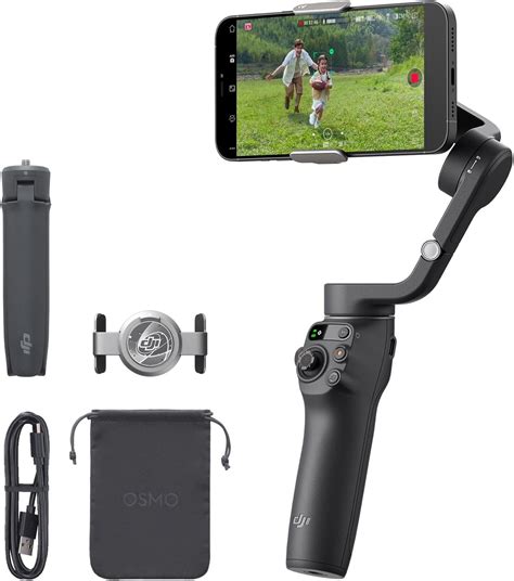 DJI Osmo Mobile 6 Estabilizador Gimbal para Smartphones, Gimbal de 3 ...