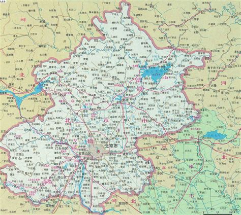 北京景点地图高清版大图_北京景点地图下载_长兴旅游网