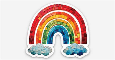 Rainbow by Colgan by Lisa | Die cut stickers | Sticker Mule India