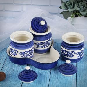 kreative homes Ceramic Pickle Jar - 50 ml Price in India - Buy kreative ...