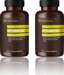 Vitamatix Plant Based Vitamin D3 K2 MK7 Supplement Veg (G274) Price in ...