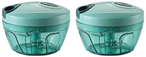 Pigeon by Stovekraft Ultra Premium Handy Chopper with 3 Blades for ...