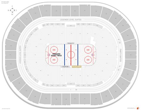 Ppg Paints Arena Seating Chart With Seat Numbers