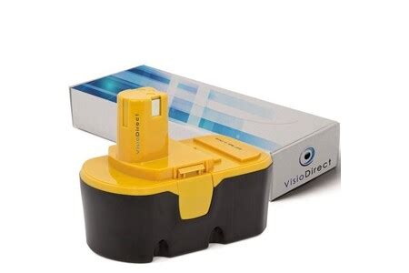 Chargeur et batterie VISIODIRECT Batterie pour Ryobi P220 P221 P230 ...