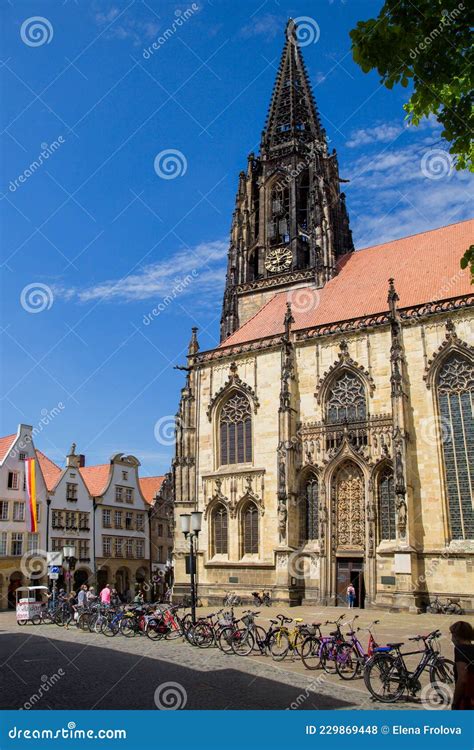 Munster, Germany North Rhine-Westphalia August 15, 2021 St Lambert S ...