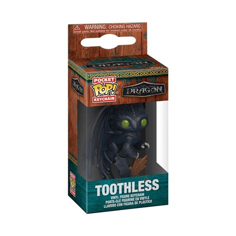 How to Train Your Dragon Live Action Toothless Funko Pocket Pop! Key C