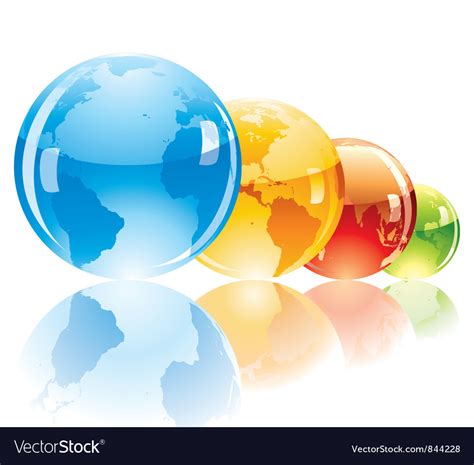Multi Colored Globe Vector 的图像结果