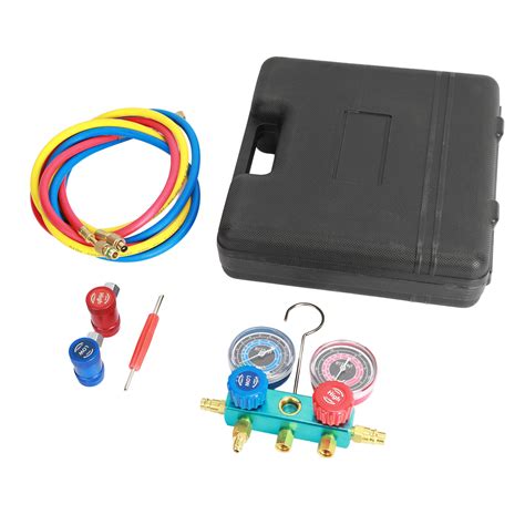 R1234yf AC Recharge Kit AC Gauges with Hoses Quick India | Ubuy