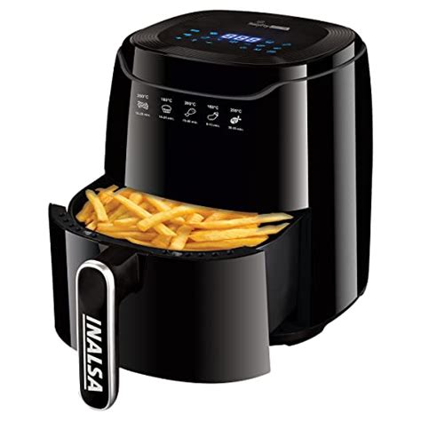 INALSA Air Fryer 4.2L Tasty Fry Digital-1400W with Smart AirCrisp ...
