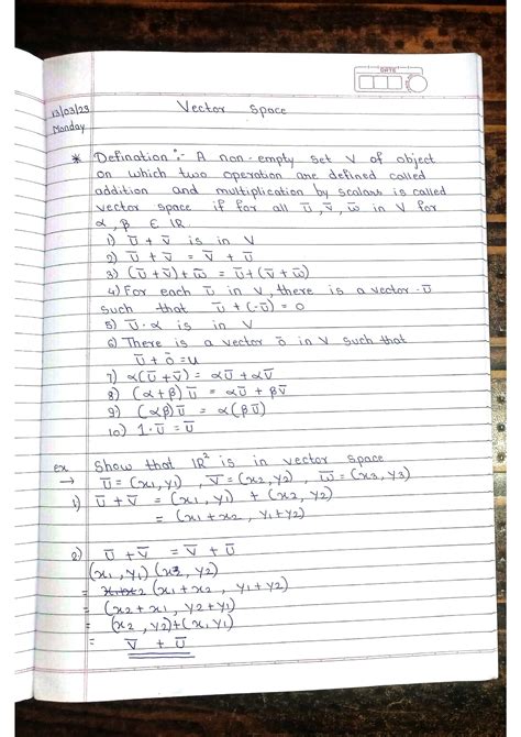 Linear - Bsc cs notes - aosl2s Nanday. On efnotion A nan which too ...