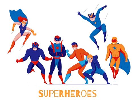 Superhero illustration Images - Free Download on Freepik