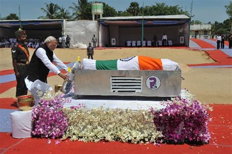 PM attends last rites of Former President Abdul Kalam at Rameswaram