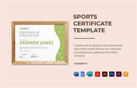 Page 4 | Free Editable Certificate Templates in Google Docs to Download