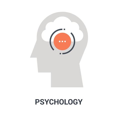 Psychology icon concept | Premium Vector